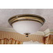 Plafoniera clasica patinata 2xE27/60W, Empire DL 7-086/2/35 PATINA/OPAL-MATT Orion